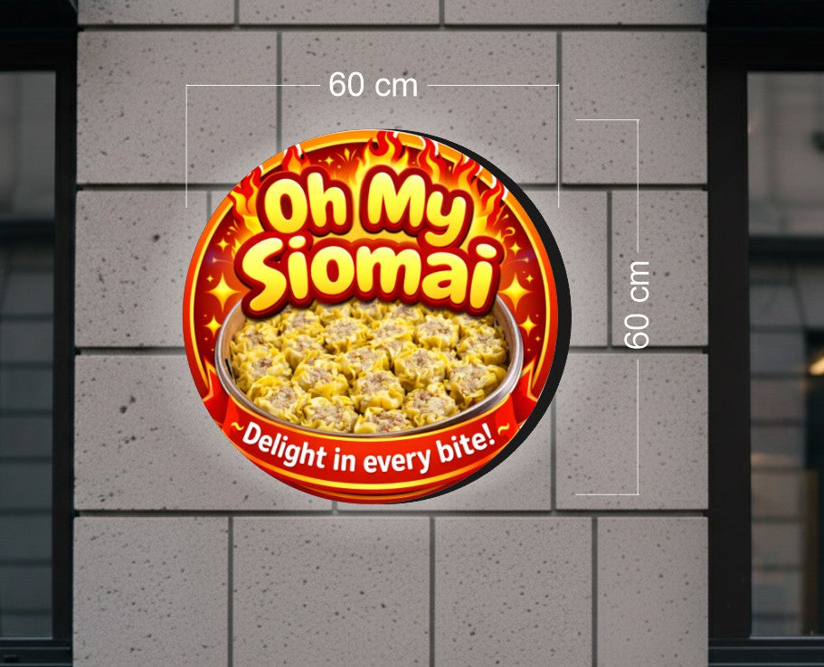 Oh My Siomai  | SINGLE-SIDED SIGN1