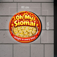 Oh My Siomai  | SINGLE-SIDED SIGN1