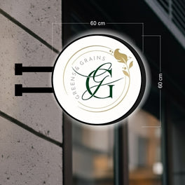 Greens & Grains  | DOUBLE-SIDED SIGN