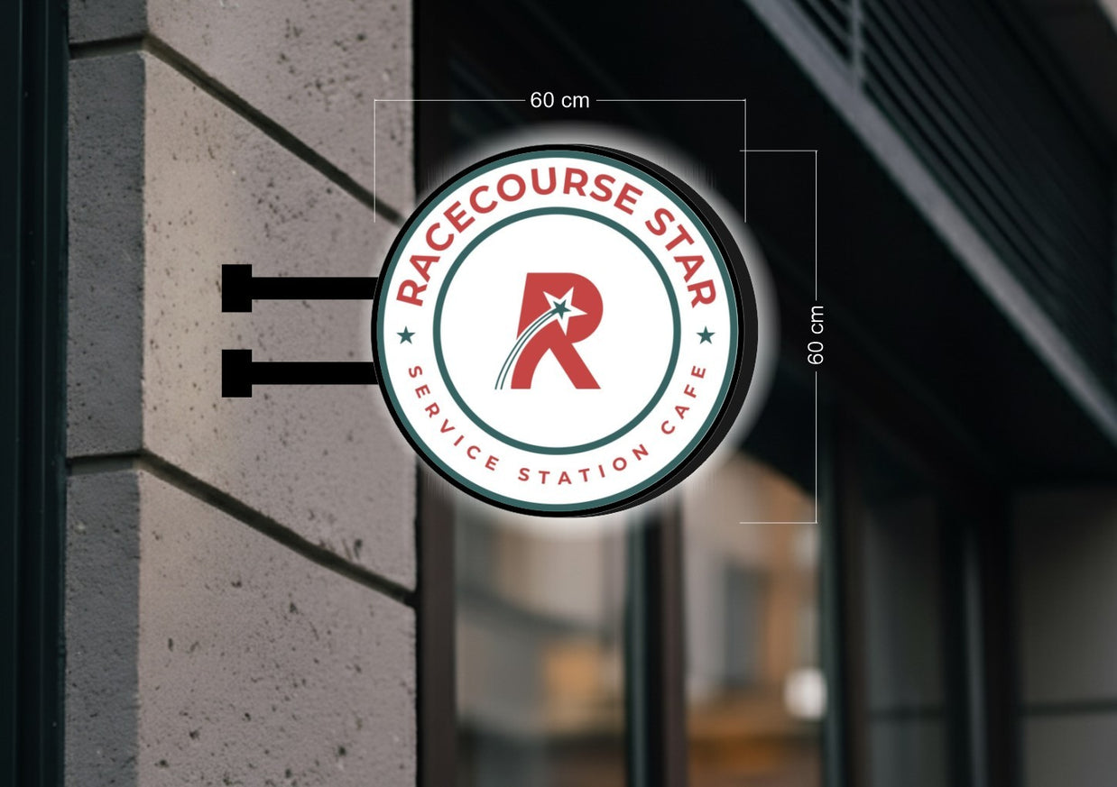 Racecourse Star  | DOUBLE-SIDED SIGN (2 SIGNS)