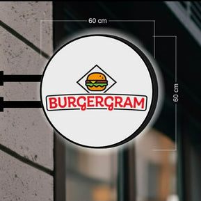 BURGERGRAM | DOUBLE-SIDED SIGN