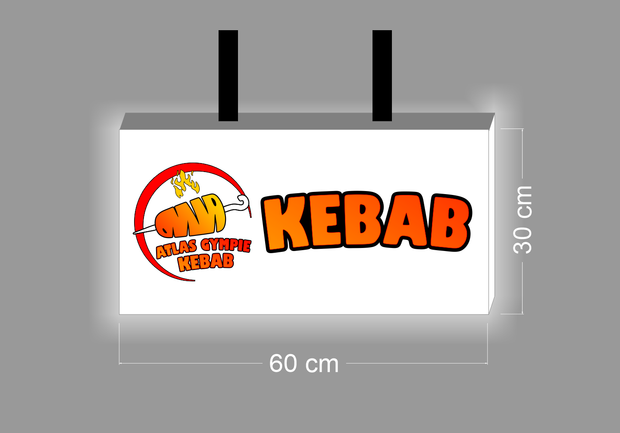 Panneau lumineux à lame