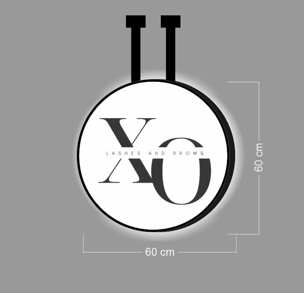 XO LOGO | DOUBLE-SIDED SIGN