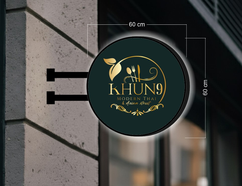 KHUN9 | THE DOUBLE-SIDED SIGN