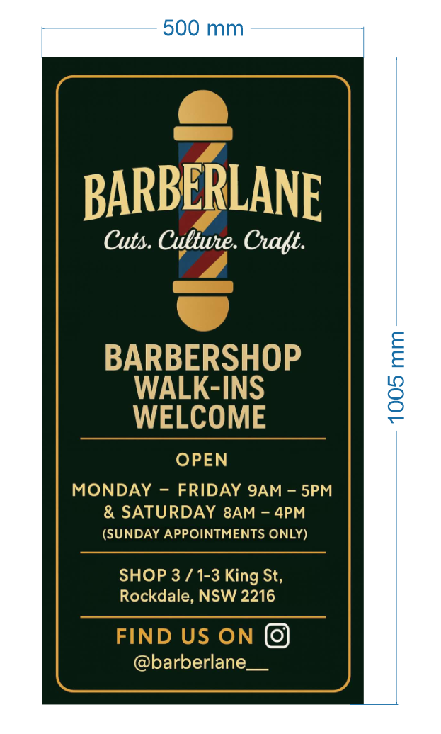 Panneau lumineux à lame