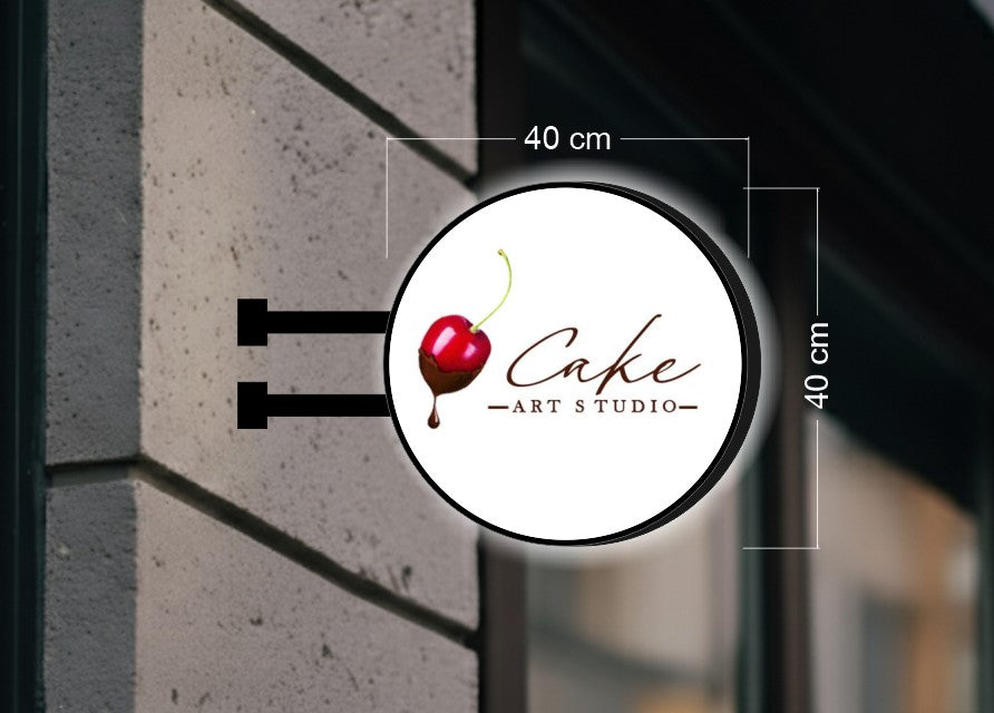 CAKE ART STUDIO| LLUMINATED BLADE SIGN