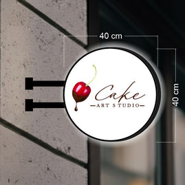 CAKE ART STUDIO| LLUMINATED BLADE SIGN
