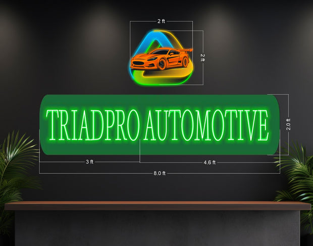 Panneau lumineux à lame