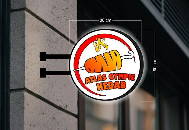 Panneau lumineux à lame