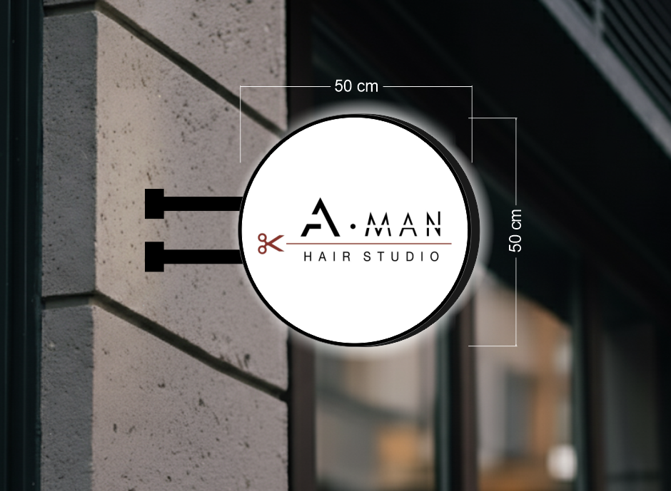 Panneau lumineux à lame