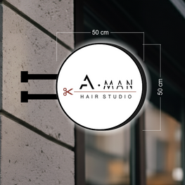 Panneau lumineux à lame