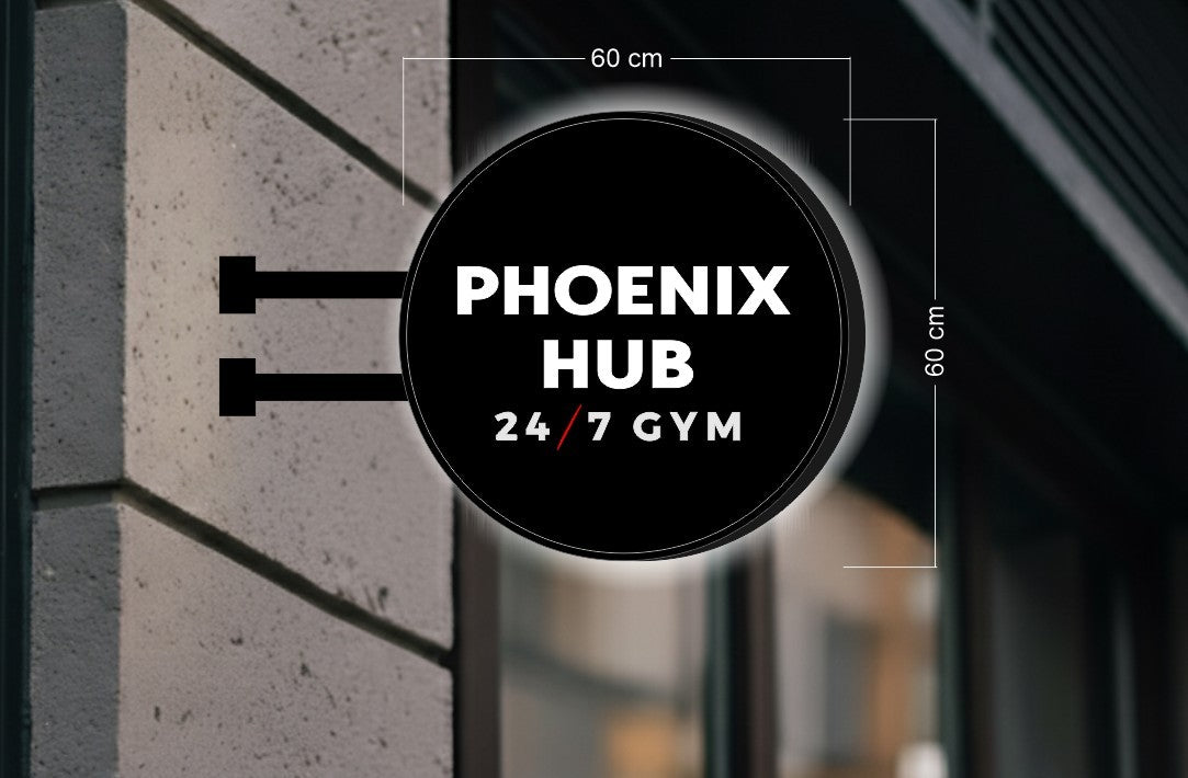 Phoenix Hub  | DOUBLE-SIDED SIGN