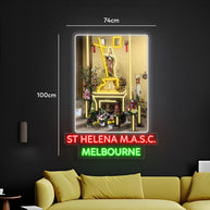 ST HELENA M.A.S.C| LED NEON SIGN