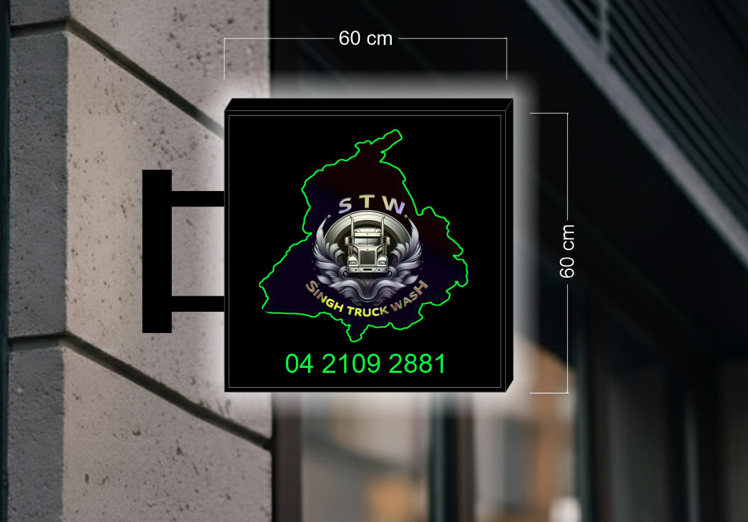 Panneau lumineux à lame