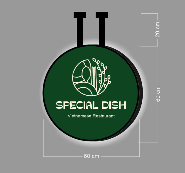 SPECIAL DISH| Illuminated Blade Sign