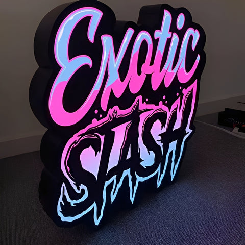 Lighted Acrylic Box Sign