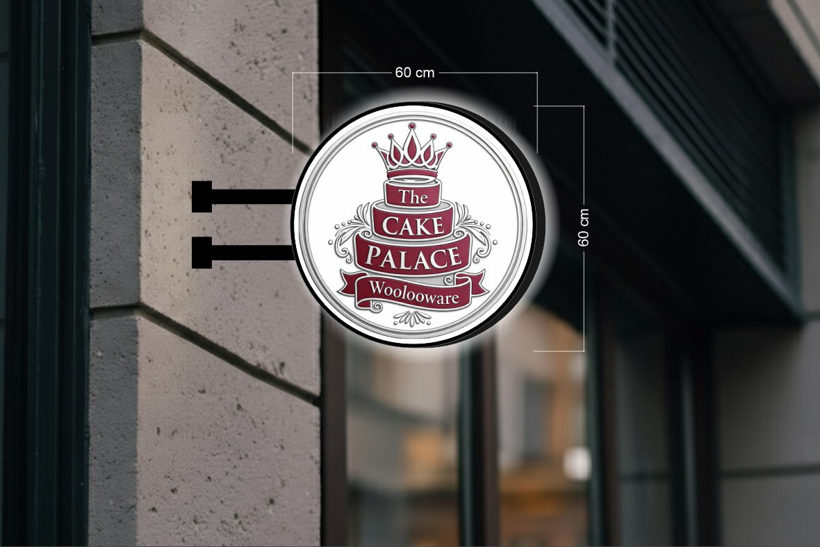 The Cake Palace Woolooware  | DOUBLE-SIDED SIGN