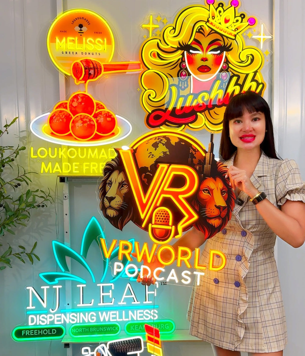 Enseigne au néon LED