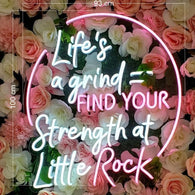 Life's a grind; Bean strong | LED NEON SIGN (2 SIGNS)