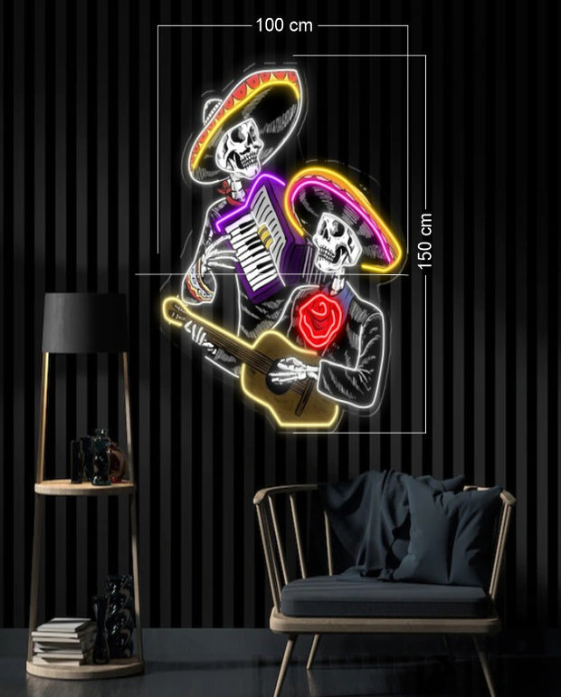 4 LED NEON SIGNS (150X100cm)