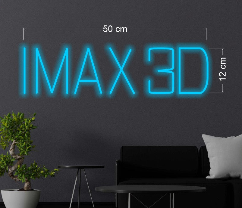 IMAX 3D | LED NEON SIGN (waterproof sign)