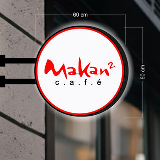 Makan2 Cafe | ILLUMINATED BLADE SIGN