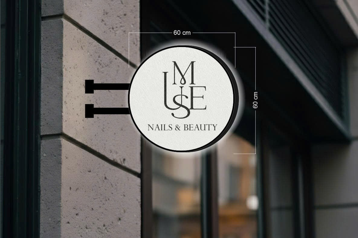 MUSE NAILS AND BEAUTY (4 SIGNS)