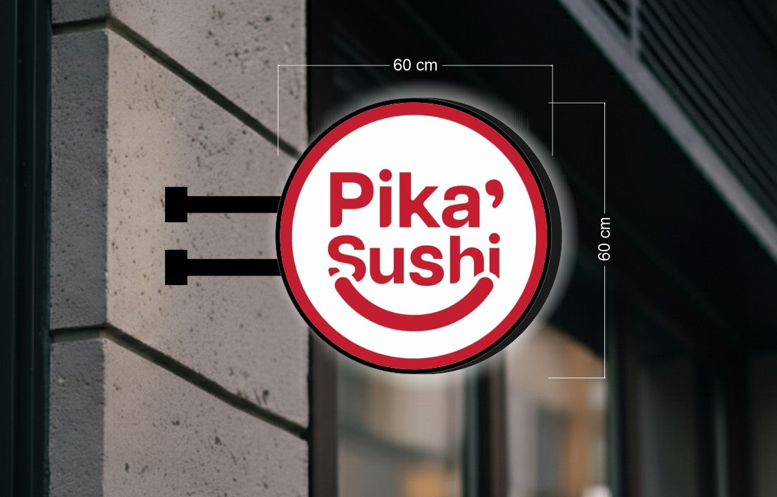 Pika Sushi  | ILLUMINATED BLADE SIGN1