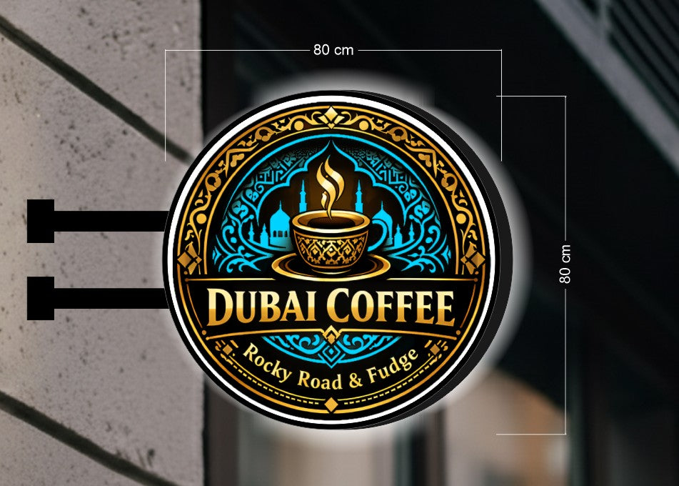DUBAI COFFEE | DOUBLE-SIDED SIGN
