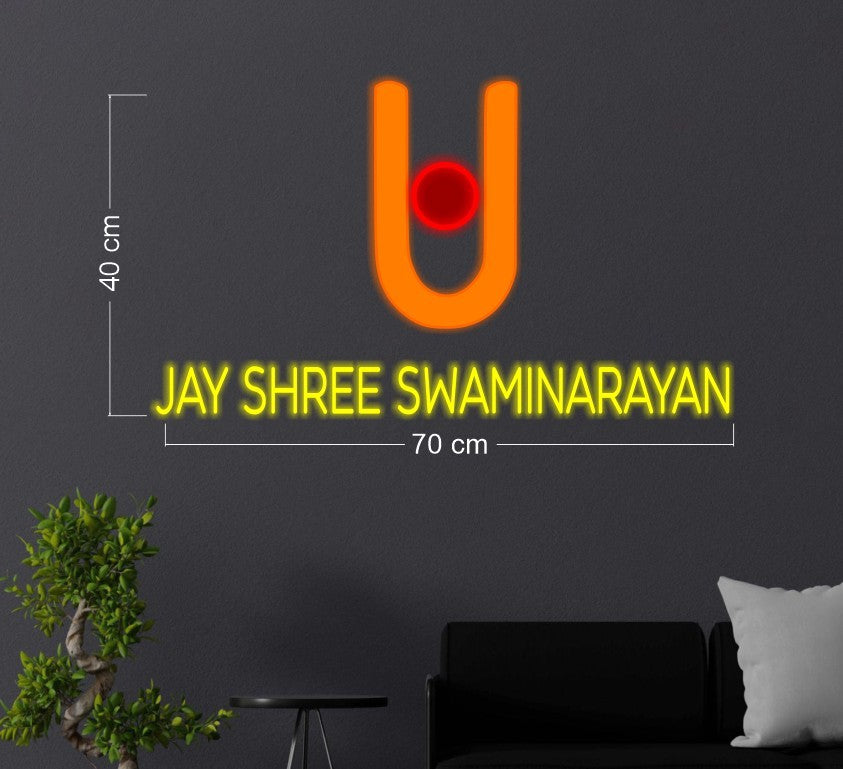 Jay Shree Swaminarayan LED NEON SIGN