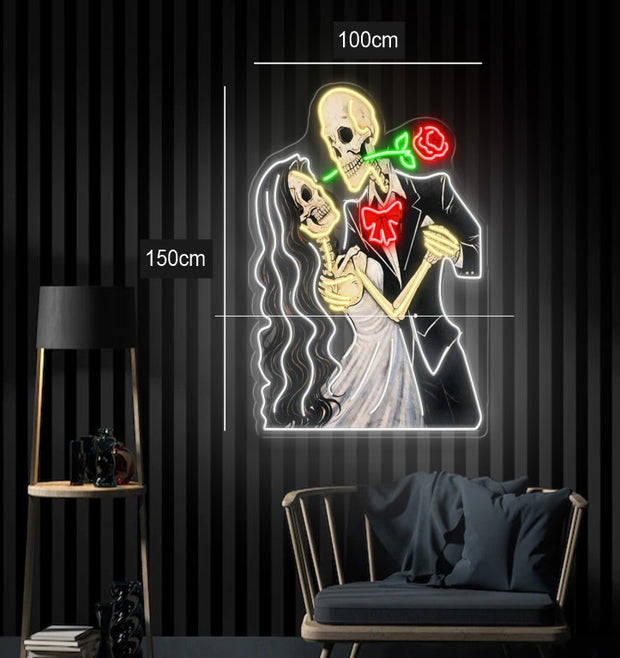 4 LED NEON SIGNS (150X100cm)