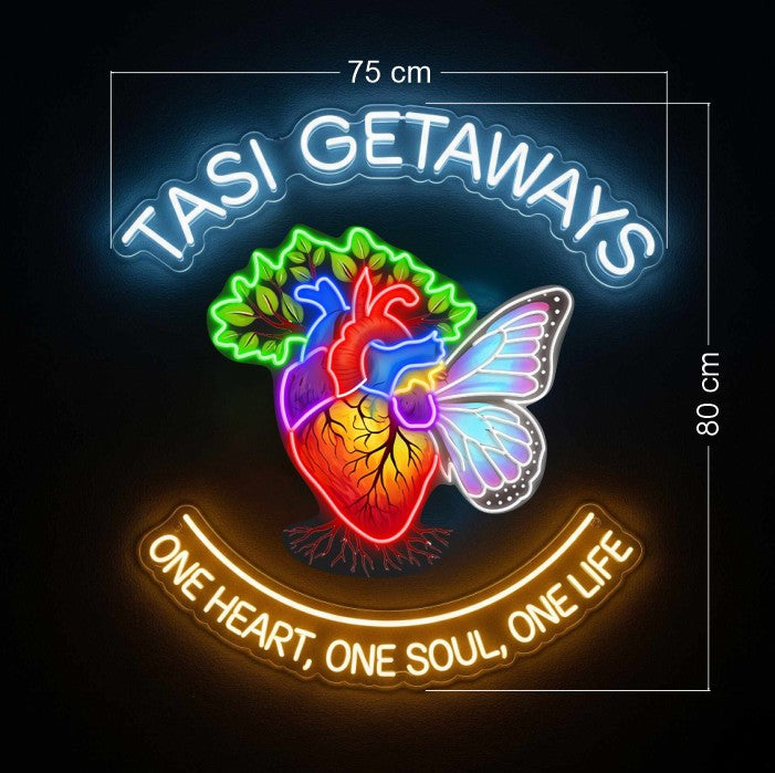 TASI GETAWAYS | LED NEON SIGN