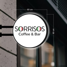 Sorrisos Coffee & Bar | DOUBLE-SIDED SIGN