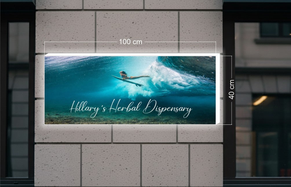 Hillary's Herbal Dispensary | SINGLE-SIDED SIGN