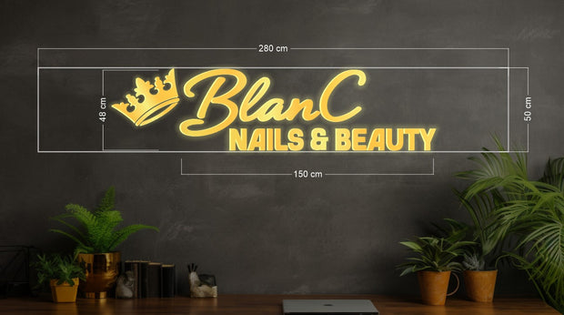 BLANC; L'AMI (2 SIGNS)