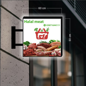 Halal Meat | DOUBLE-SIDED SIGN