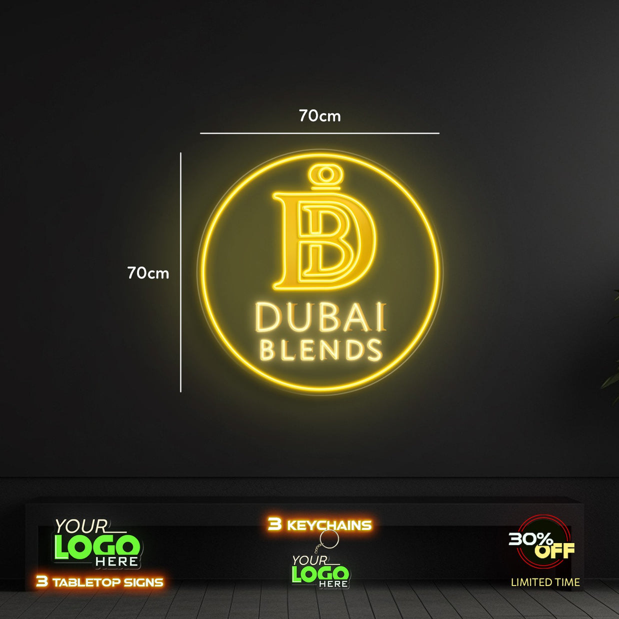 DUBAI BLENDS| LED NEON SIGN