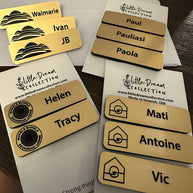 Metal Name Badge