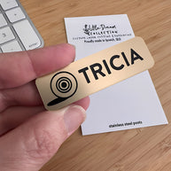 Metal Name Badge