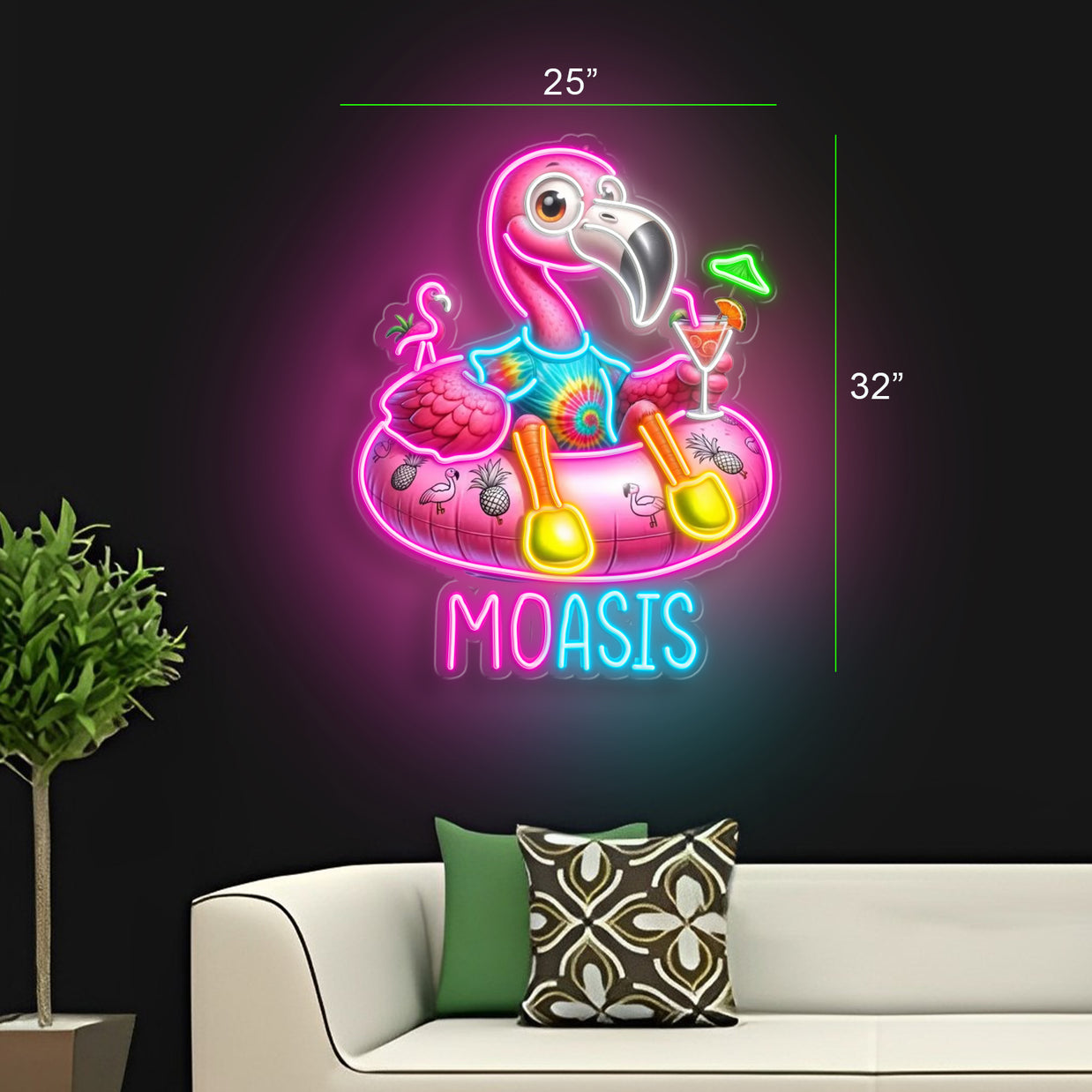 MOASIS |LED NEON SIGN